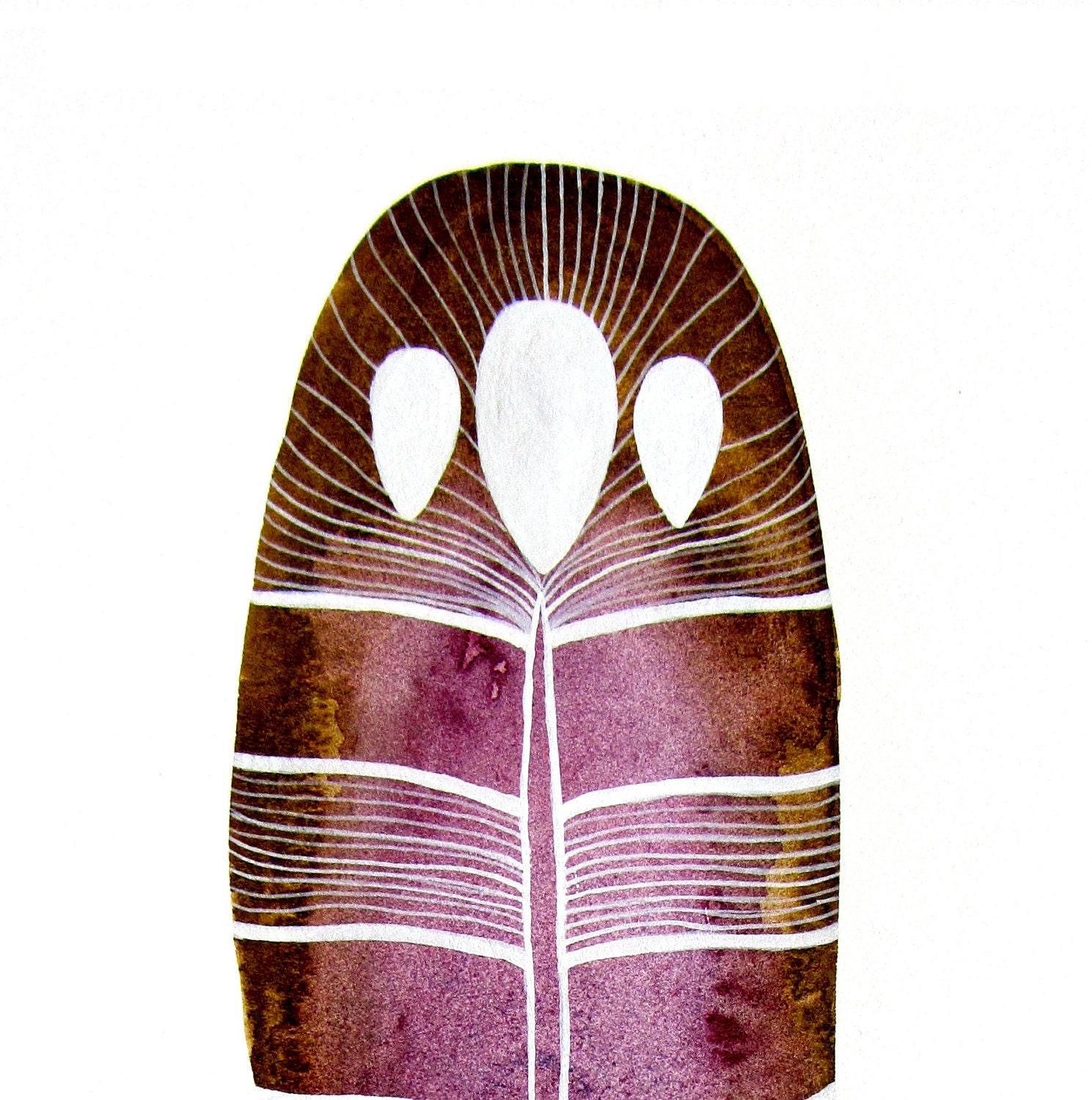 Feather Art Painting