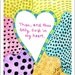 Thou, And Thou Only, First in My Heart 8x10 Colorful Doodle Drawing Print
