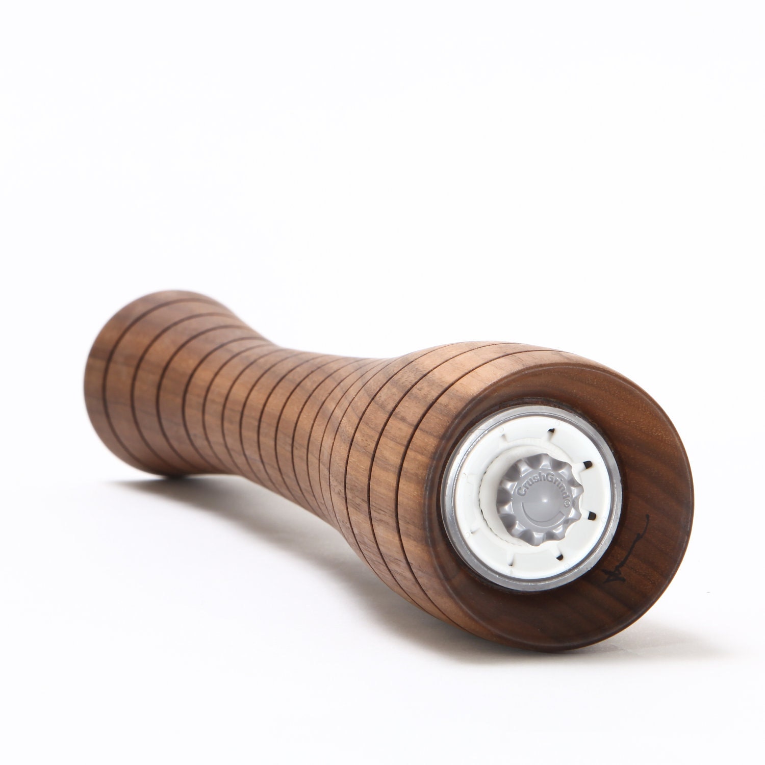 12" Walnut Pepper Mill - Grooved (12cg)