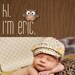 Baby Boy Birth Announcement Thank You by missbellaexpressions