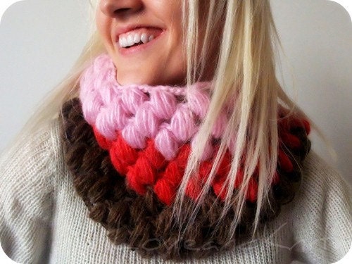 Cashmere Mohair Tube Neckwarmer