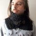 Neckwarmer for Him Black