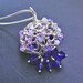 Jelly Fish Fine Silver Pendant