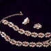 Full Parure of Vintage Plastics and AB Rhinestones