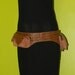 Triple Pouch Leather Utility Belt