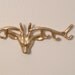 golden deer key hook
