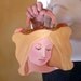 Handbag Hand Painted Double Portrait Boho Purse