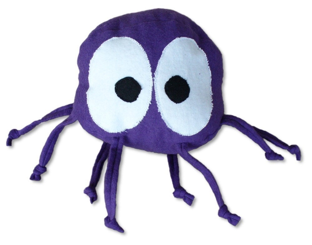 Stuffed Animal Baby Ball Toy - Ringo the Purple Octopus - ZadyCreature