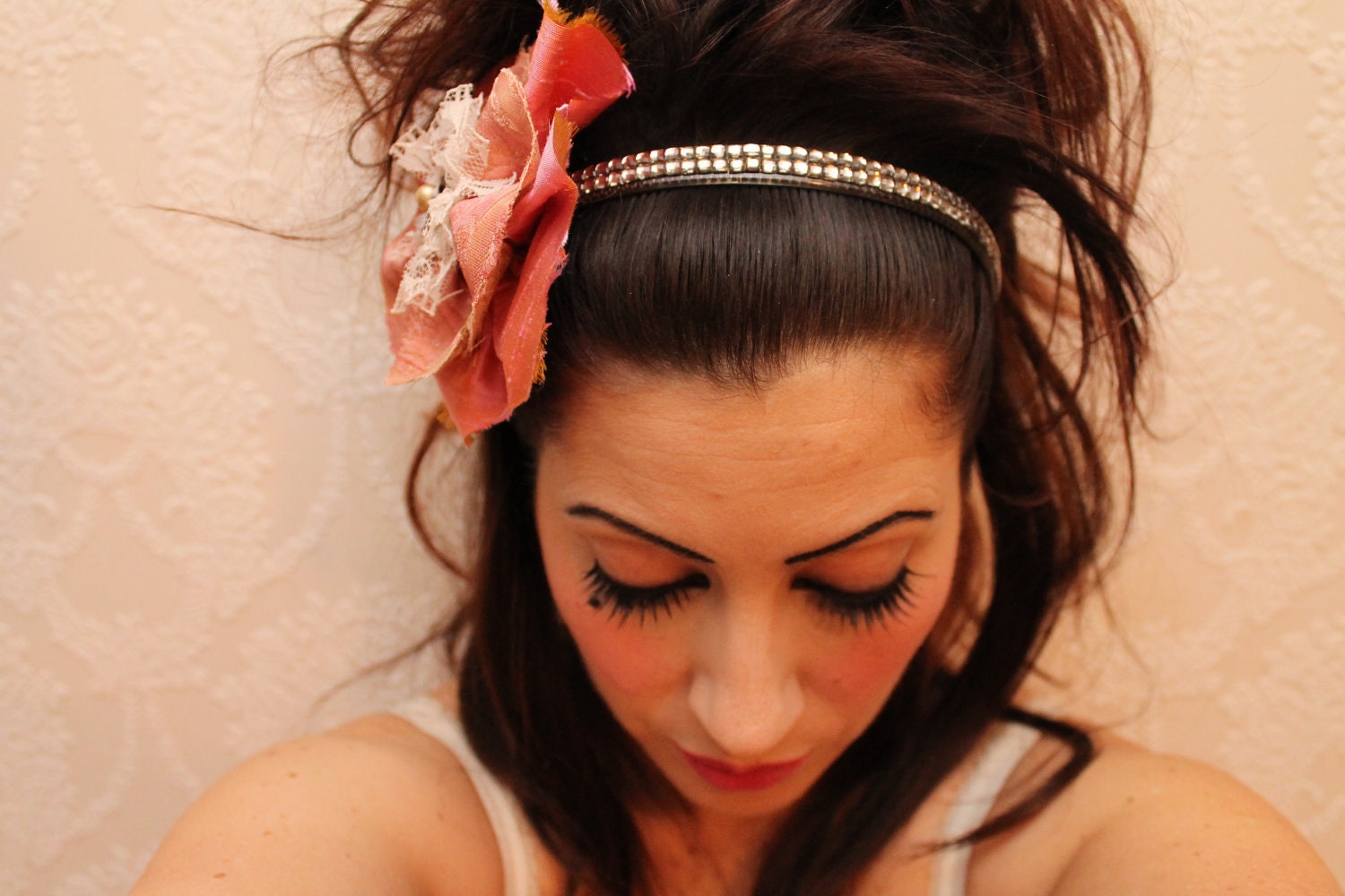 Pink Poppy Fascinator