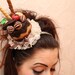Chocolate Cake Fascinator