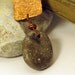 Charlevoix Stone Beach Stone and Copper Ceiling Fan Pull