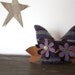 owl plush, owl decor, handmade