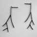 Twig Post Earrings