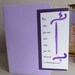 Hand Painted Torah Bar or Bat Mitzvah Pocket Invitation with Quote