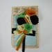 Vintage 1940s Felt Corsage  Brooch from Vintage Felt  made from Original 1940s Patterns