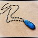 SALE Vibrant Blue Turquoise Necklace