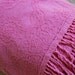 Vintage Cotton Bedspread - Pink Medallions