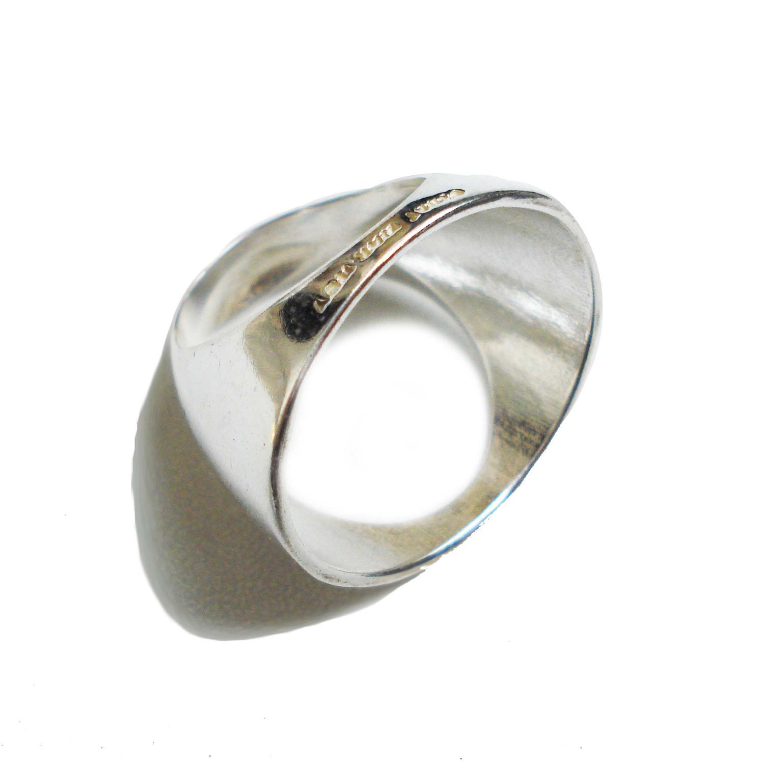 Sterling Silver Open Oval Ring