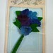 Vintage 1940s Felt Corsage  Brooch from Vintage Felt  made from Original 1940s Patterns
