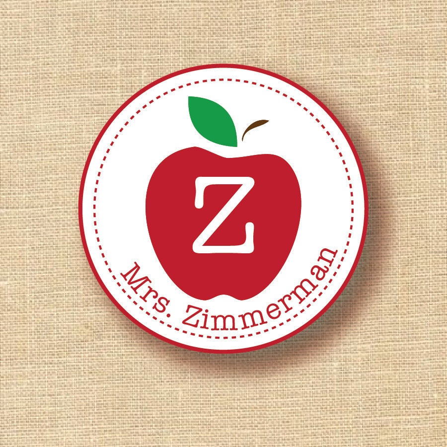 Teacher and  School Personalized stickers- For teachers or Students