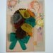 Vintage 1940s Felt Corsage  Brooch from Vintage Felt  made from Original 1940s Patterns