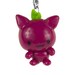 Umeneko - Plum Kitty - Polymer Clay Lanyard Charm