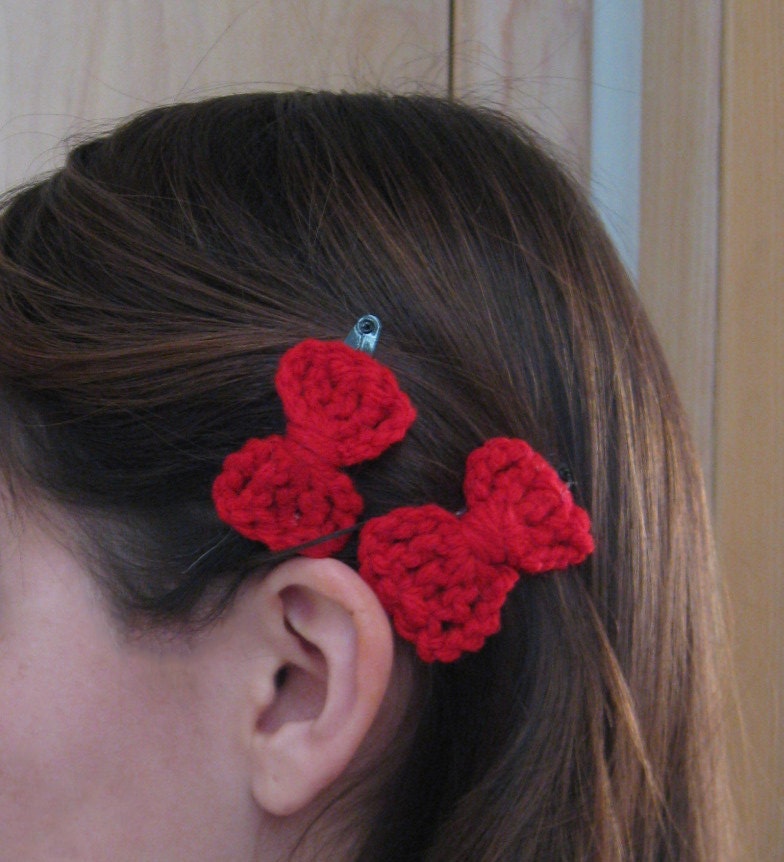 Pair of Hair Clips with Bows