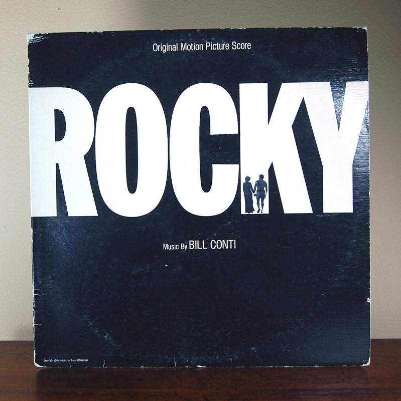 Rocky Original Motion Picture Score Vinyl LP 12" Record