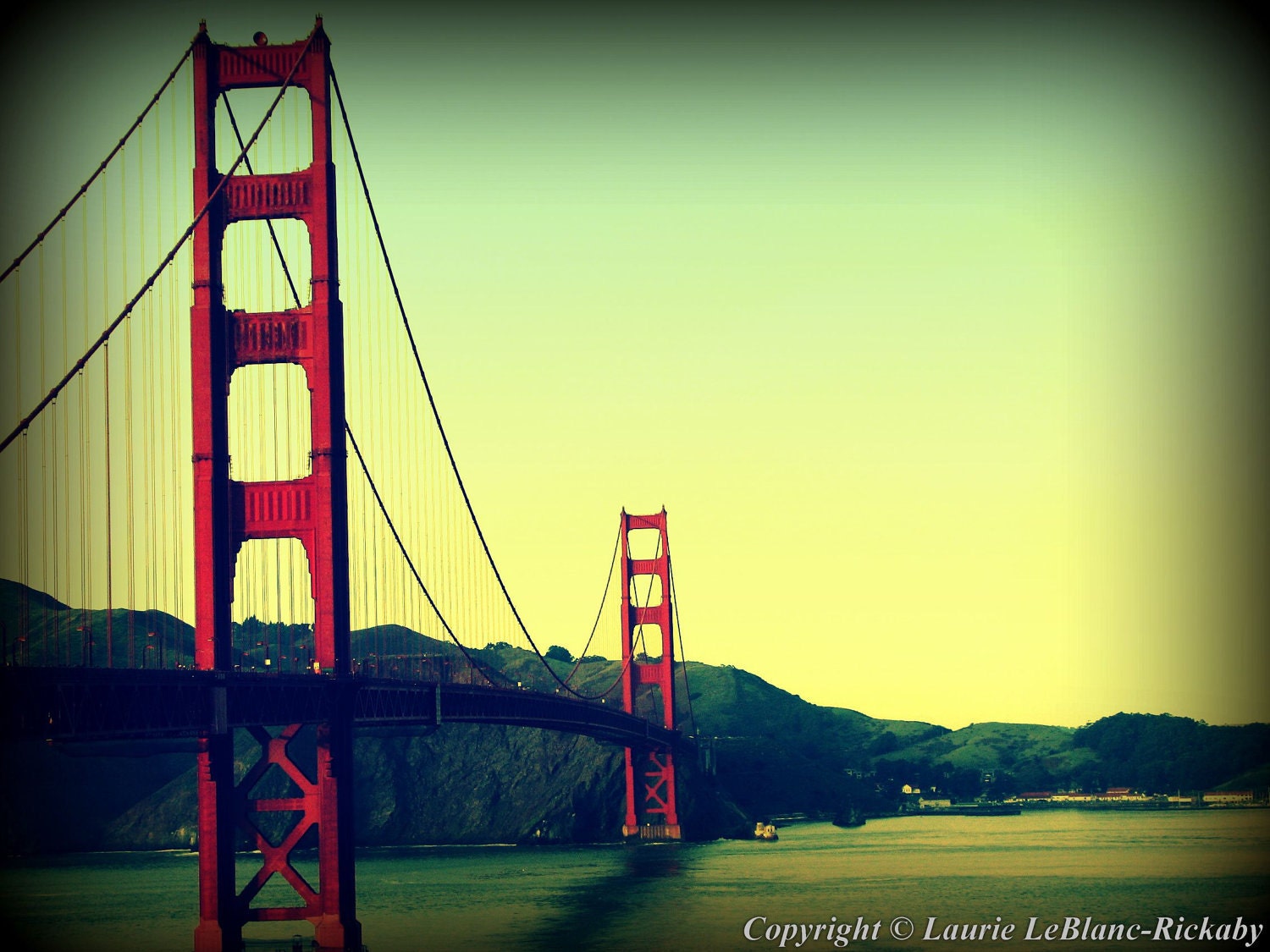 Golden Gate Bridge 8x10 Photograph