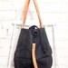 no. 314 Crystal tote bag - waxed cotton