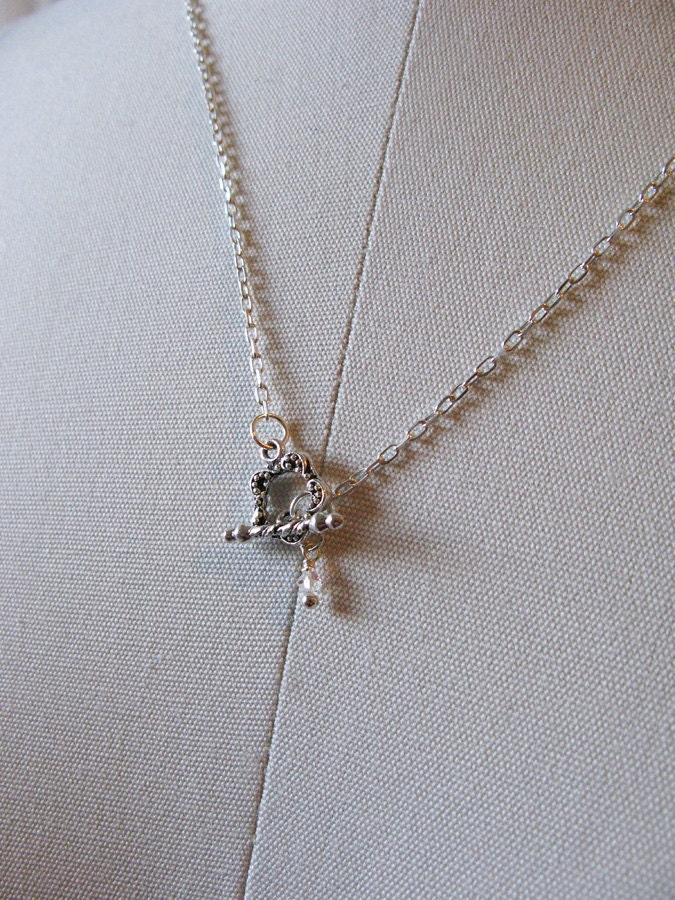 Wedding necklace, red bridal necklace bridesmaid jewelry in Garnet red - wedding prom and special occasion jewelry