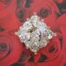 Juliana Rhinestone Brooch Pendant Combo