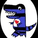 Leather Dino Pride T-Shirt