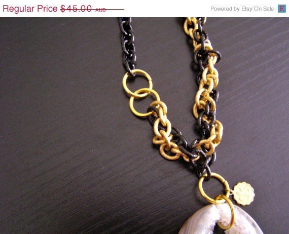 20% Off Sale Lux Druzy Geode Statement Glam Necklace - (All Tangled Up)