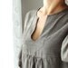 Dress or Tunic - My Garden - Taupe Brown color