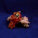 Gilded Steampunk Cuttlefish Necklace - Polymer Clay Jewelry