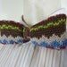 Wool Fair Isle Bow Tie From Vintage 1940s Wool Sweater