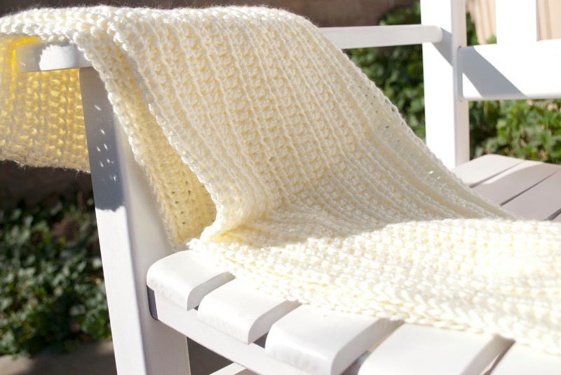 NEW from Valentine's Collection: Ultra Soft and Warm Scarf in Butter Cream