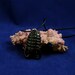 Black Trilobite Necklace- Handmade Fossil Inspired Jewelry