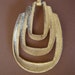 Crown Trifari Modernist Pendant Necklace