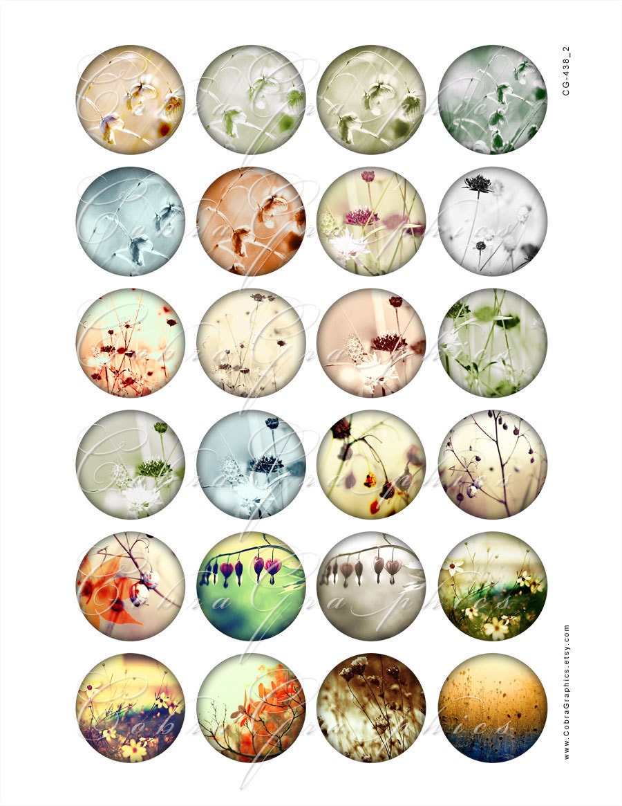 Tender CloseUp 2 Digital Collage Sheets CG438 15 by CobraGraphics