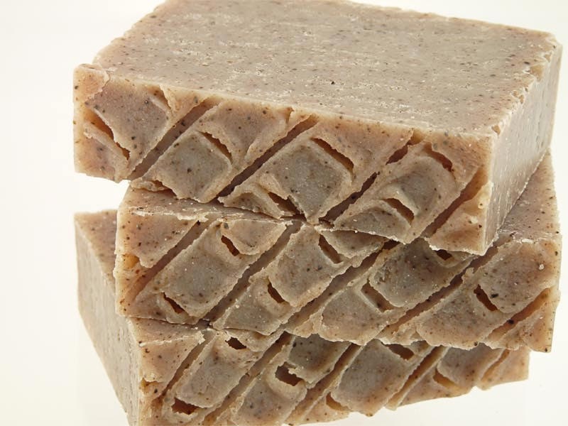 Kitchen Witch Soap - 100% natural soap with coffee grounds, anise-spice-citrus essential oils - palm-free, vegetarian and vegan friendly