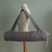 Yoga Mat Bag - Solid Gray Grey