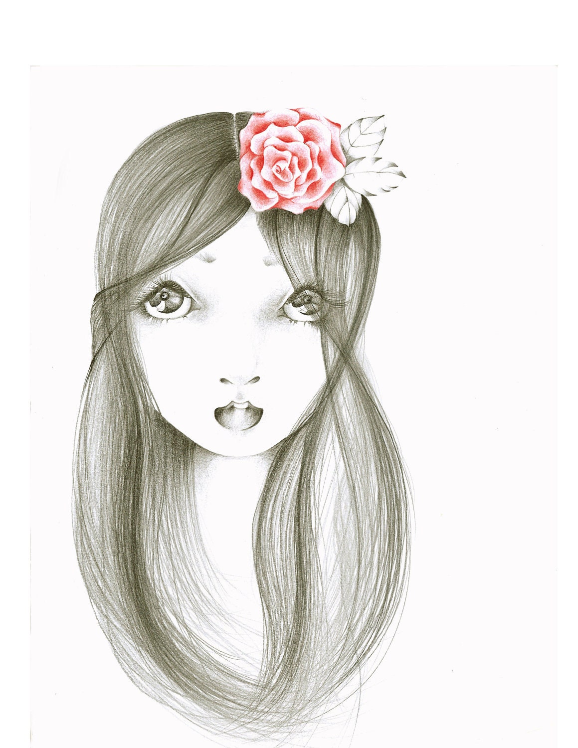 She's"Forget Me Not" Print