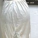 Sliperfection knee length white slip with lace detail Size 27/29