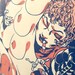 Universal Monster Love -Beijing illustrator Chairman Ca x idlebeats - Fresh 2012 Hand Screen Print Poster