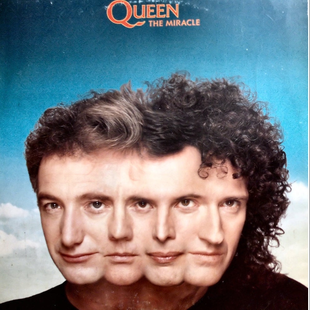 QUEEN The Miracle 1989 Portugal Rare Vinyl LP 33 Album 7923571