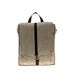 Cream Cotton Corduroy Padded 15 Laptop Backpack by begforabag Cream Cotton Corduroy Padded 15 Laptop Backpack by begforabag