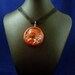 Copper Cthulhu Cameo Necklace - Handmade Polymer Clay Jewelry
