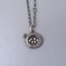 Silver-Tone Bird's Nest Necklace